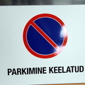 Parkimine keelatud kyltti
