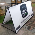 Neliömuotoinen Soft bänneri Golf GameBook